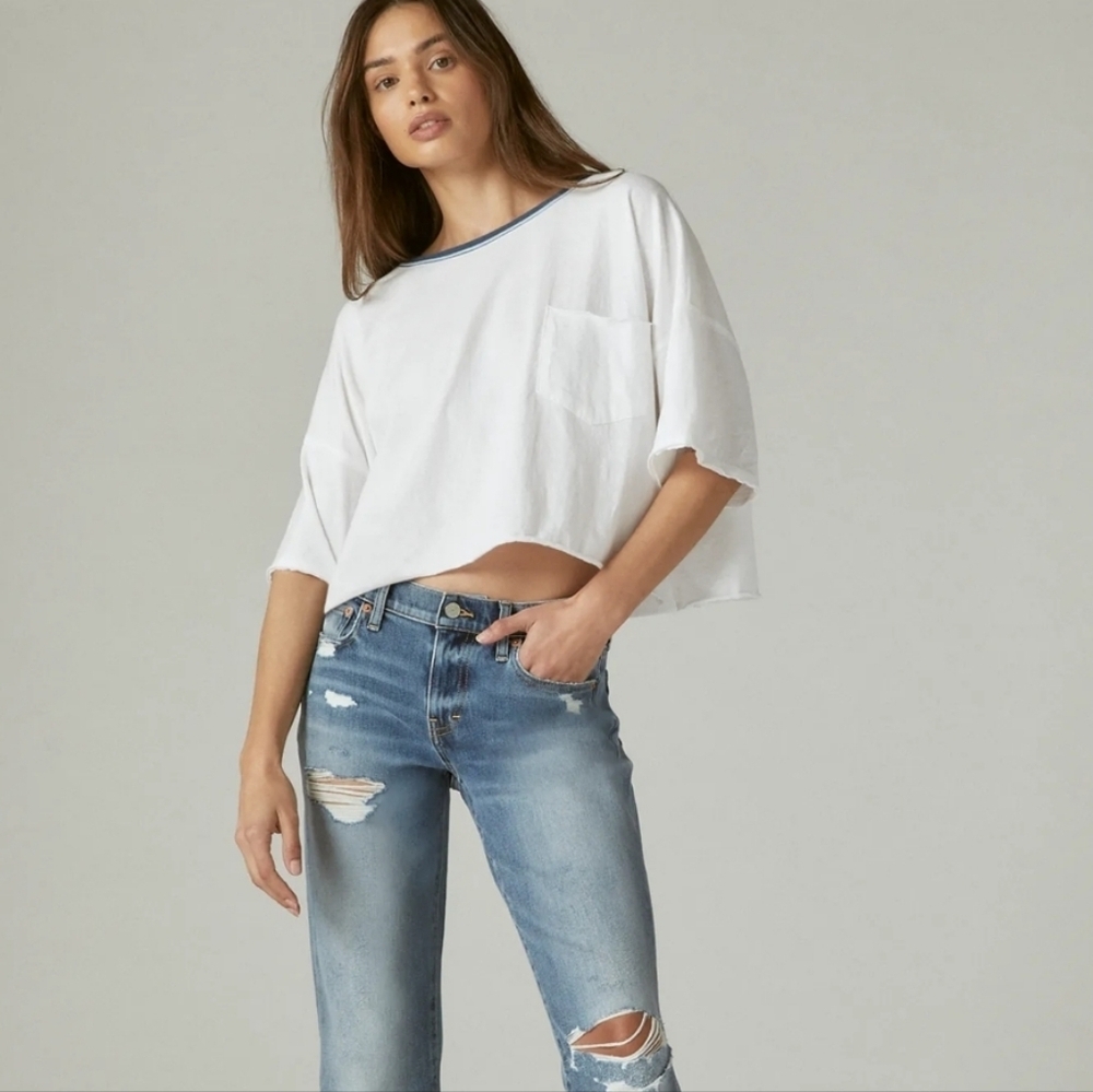 Lucky Brand Oversized Top XL